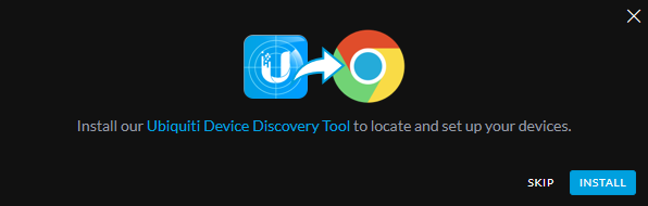 ubiquiti device discovery tool login failed